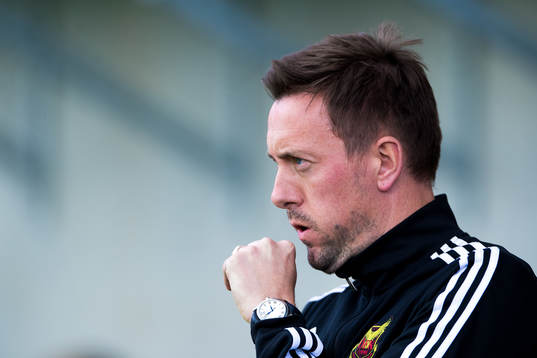 Östersunds tränare Ian Burchnall