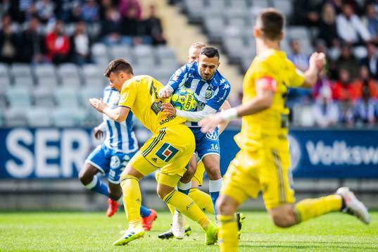 Sundsvalls Alexander Blomqvist och IFK Göteborgs Sargon
