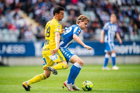 Sundsvalls Pol Moreno Sanchez och IFK Göteborgs August