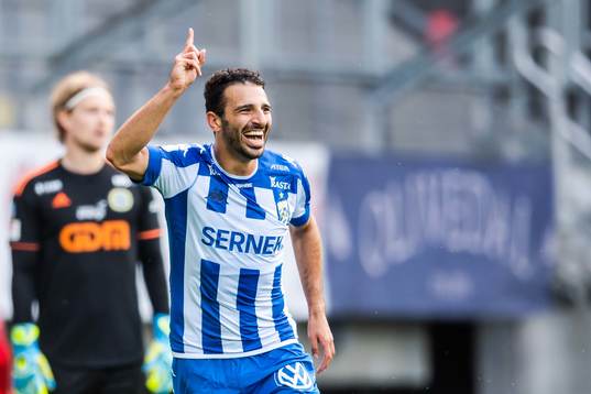 IFK Göteborgs André Calisir jublar