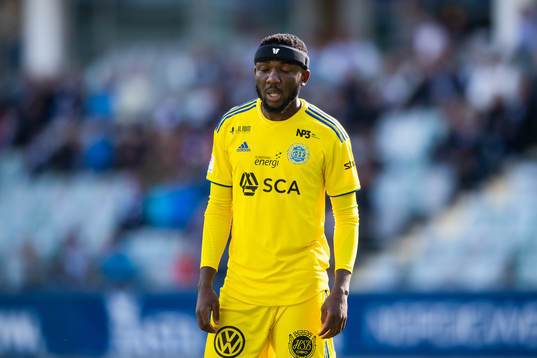 Sundsvalls Chidi Dauda Omeje deppar
