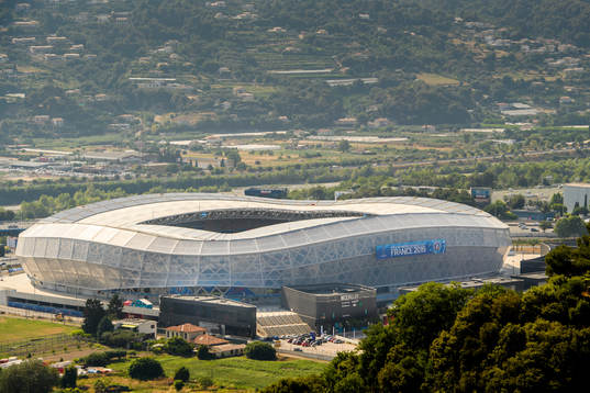 General view of Stade de Nice