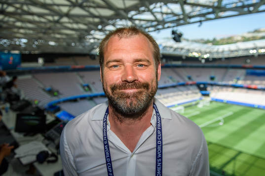 Daniel Kristiansson commentator of TV4/ Cmore ahead the