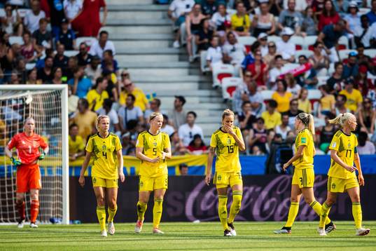 goalkeeper Hedvig Lindahl, Hanna Glas, Nilla Fischer,
