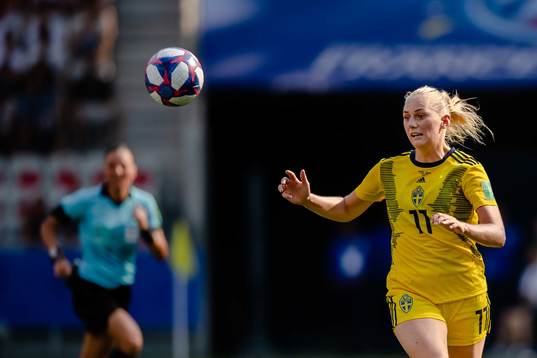 Stina Blackstenius of Sweden