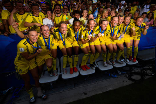 Fridolina Rolfö, Amanda Ilestedt, Elin Rubensson, Madelen