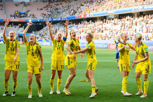 Amanda Ilestedt, Magdalena Eriksson, Caroline Seger,