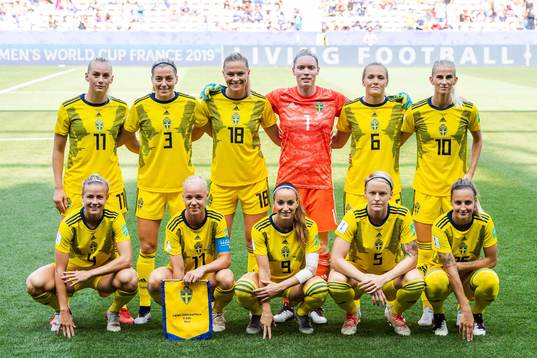 Stina Blackstenius, Linda Sembrant, Fridolina Rolfö,