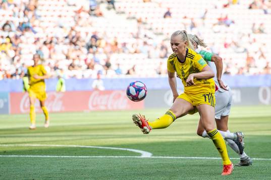 Stina Blackstenius of Sweden