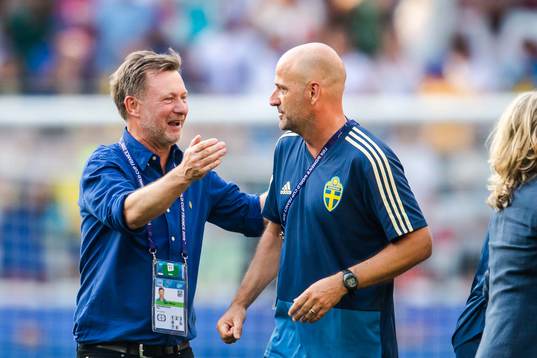 Peter Gerhardsson, Head coach and Magnus Wikman, assistant