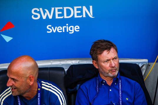 Magnus Wikman, assistant coach and Peter Gerhardsson, Head