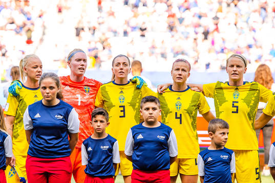 Caroline Seger , goalkeeper Hedvig Lindahl , Linda Sembrant