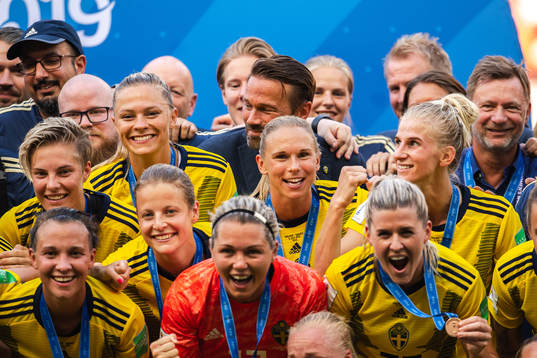 Lina Hurtig , Fridolina Rolfö, Jonna Andersson , Anna