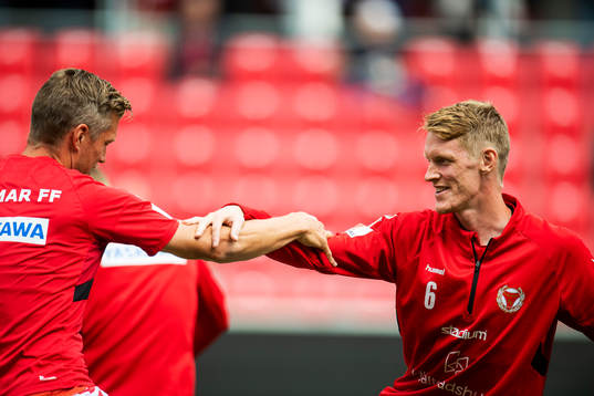 Kalmars Rasmus Elm och Viktor Elm