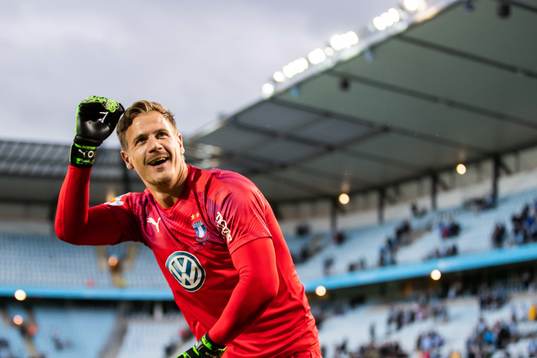 Malmö FFs Johan Dahlin jublar