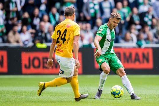 Falkenbergs Anton Wede och Hammarbys Alexander Kacaniklic