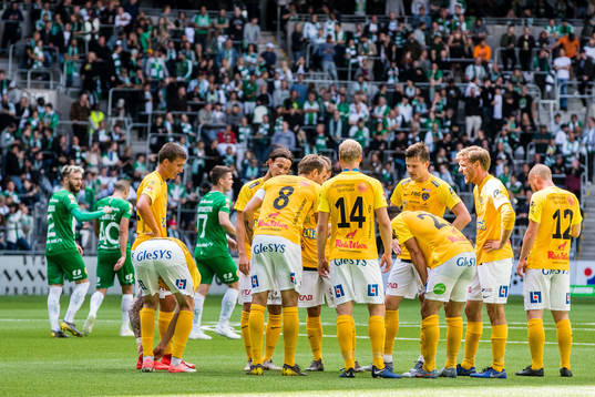 Falkenbergs spelare deppar