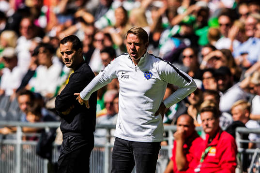 Falkenbergs tränare Hasse Eklund
