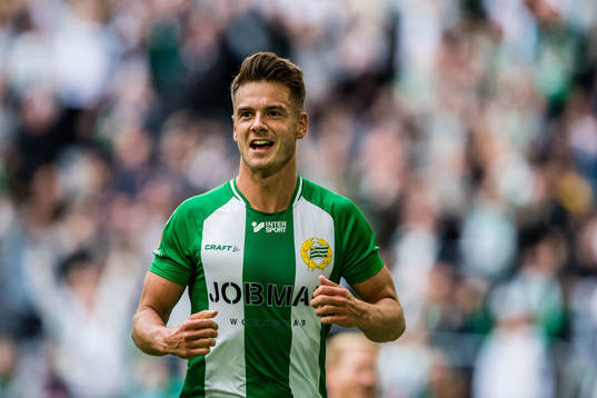 Hammarbys Alexander Kacaniklic jublar