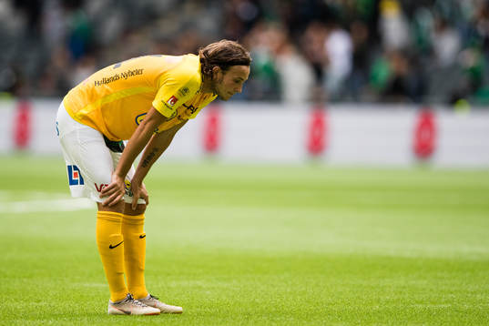 Falkenbergs Robin Östlind deppar