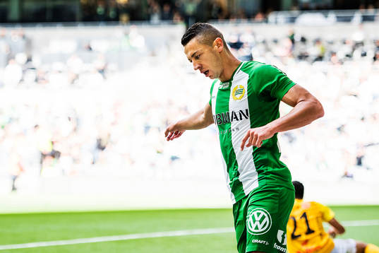 Hammarbys Nikola Djurdjic jublar