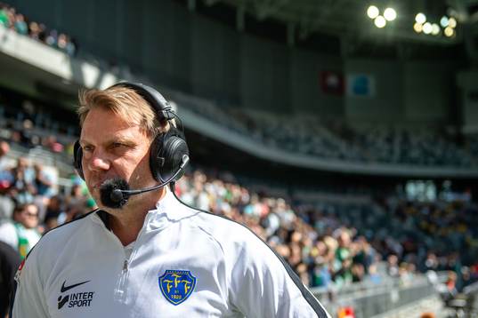 Falkenbergs tränare Hasse Eklund
