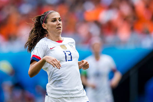Alex Morgan of USA