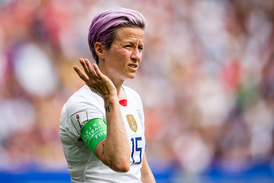 Megan Rapinoe of USA