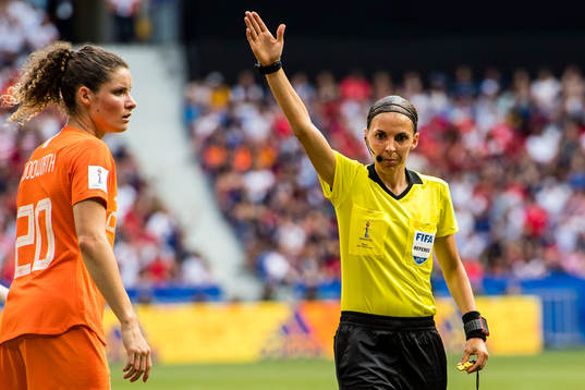 Referee Stephanie Frappart