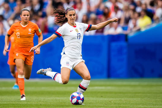 Alex Morgan of USA