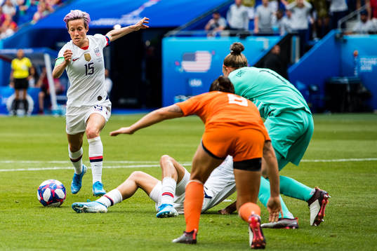 Megan Rapinoe of USA