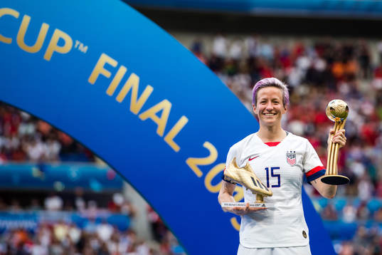 Megan Rapinoe of USA celebrates