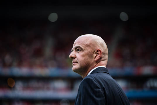 Gianni Infantino, president of Fifa