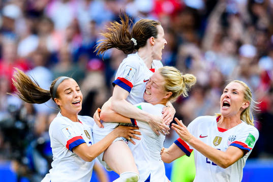 Mallory Pugh, Rose Lavelle, Stefania Tarenzi and Alexandra