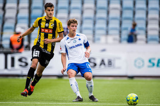 Häckens Alexander Jeremejeff och IFK Norrköpings