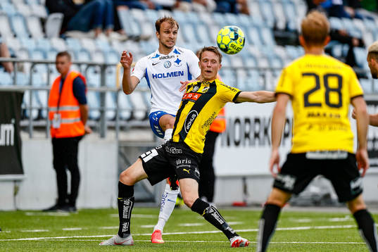 IFK Norrköpings Lars Krogh Gerson och Häckens Viktor