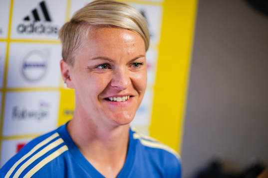 Nilla Fischer of Sweden
