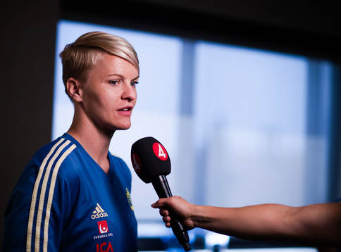 Nilla Fischer of Sweden