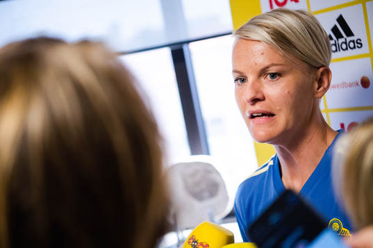 Nilla Fischer of Sweden