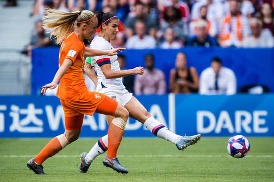 Alex Morgan of USA