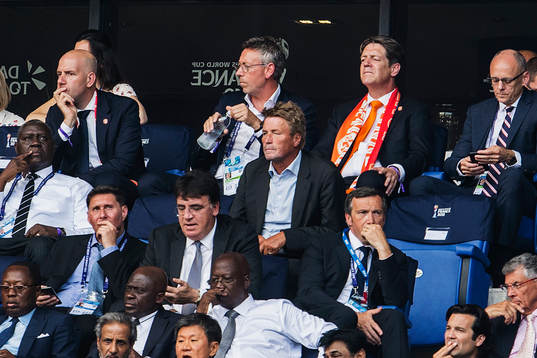 Thomas Boström in the stands