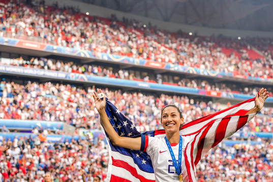 Christen Press of USA celebrate