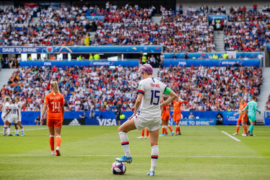 Megan Rapinoe of USA