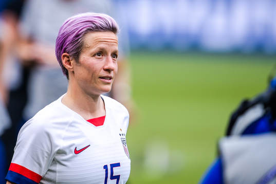 Megan Rapinoe of USA celebrates