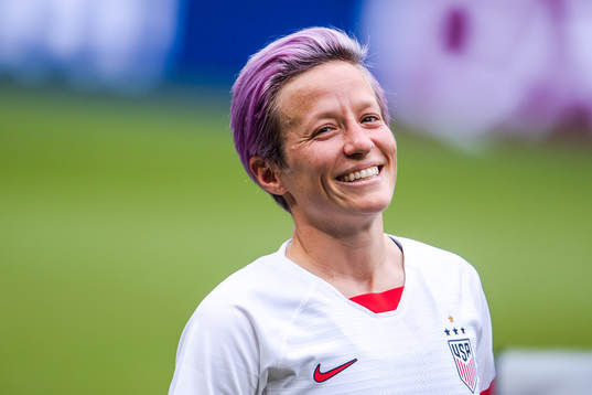 Megan Rapinoe of USA celebrates