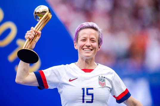 Megan Rapinoe of USA celebrates