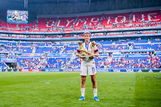 Megan Rapinoe of USA celebrates