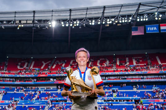 Megan Rapinoe of USA celebrates