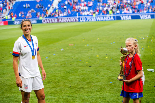 Carli Lloyd of USA celebrates