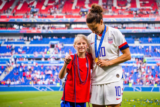 Carli Lloyd of USA celebrates